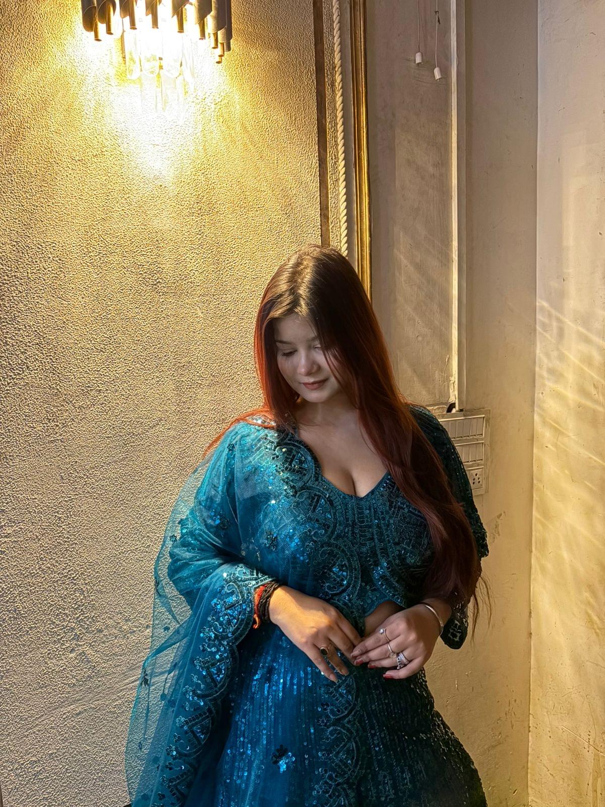 Heavy Designer Handwork Lehenga Set - Image 2